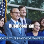 Lee Brand for Mayor - Press Conference